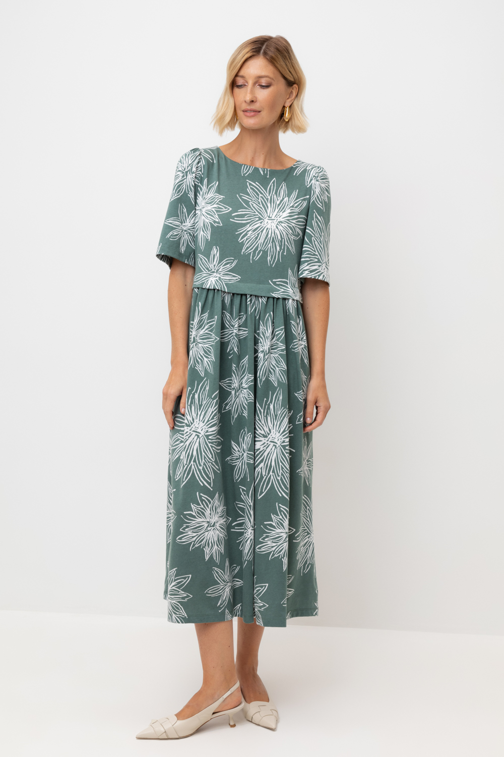 картинка Платье из пике от магазина Одежда+