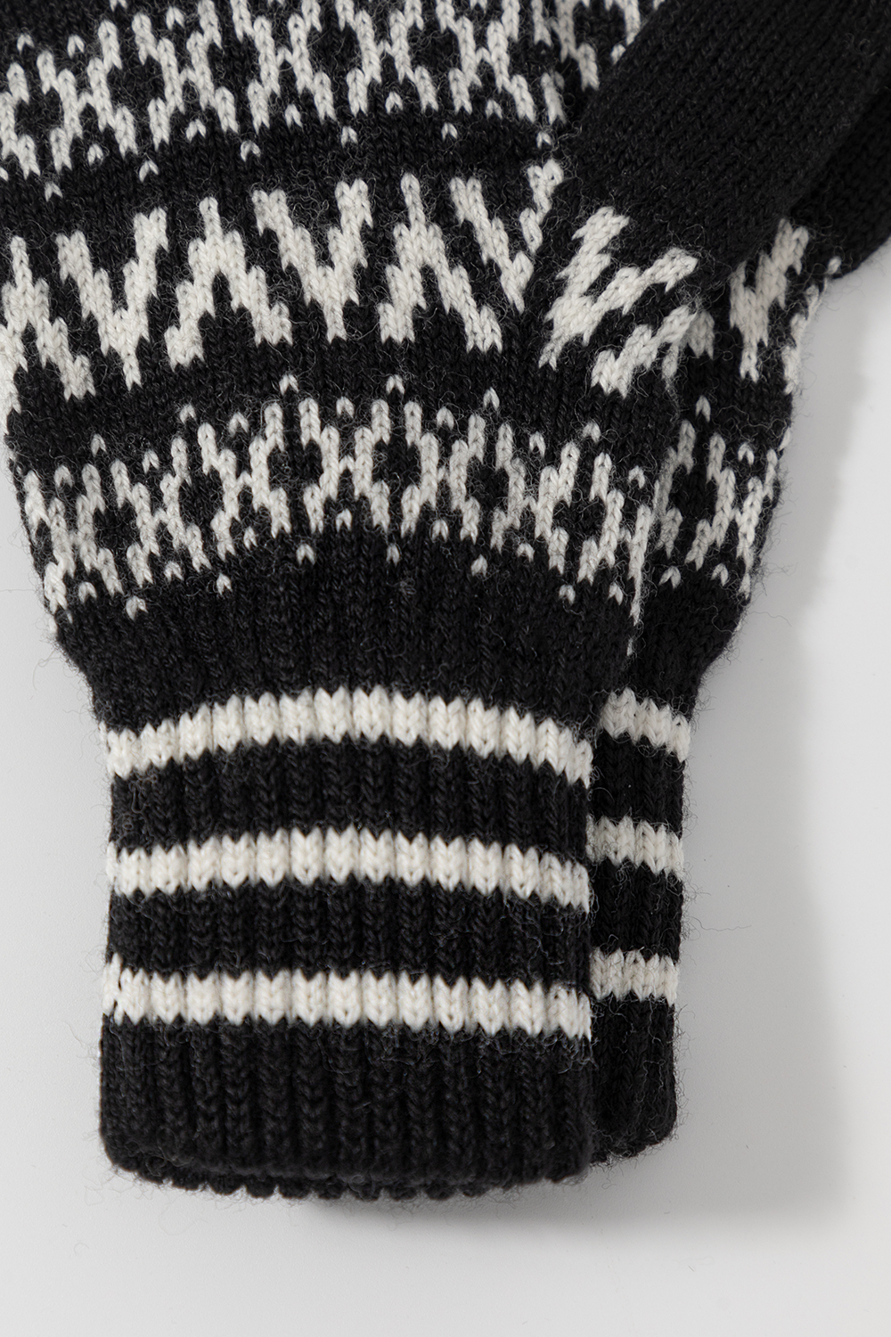 картинка Перчатки вязаные из полушерсти от магазина Одежда+