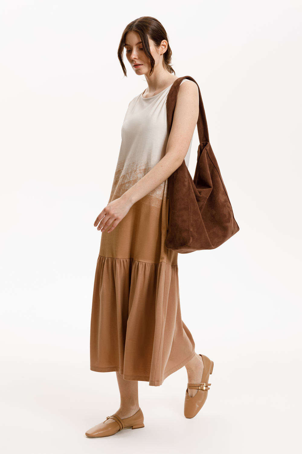 картинка Текстурный сарафан от магазина Одежда+