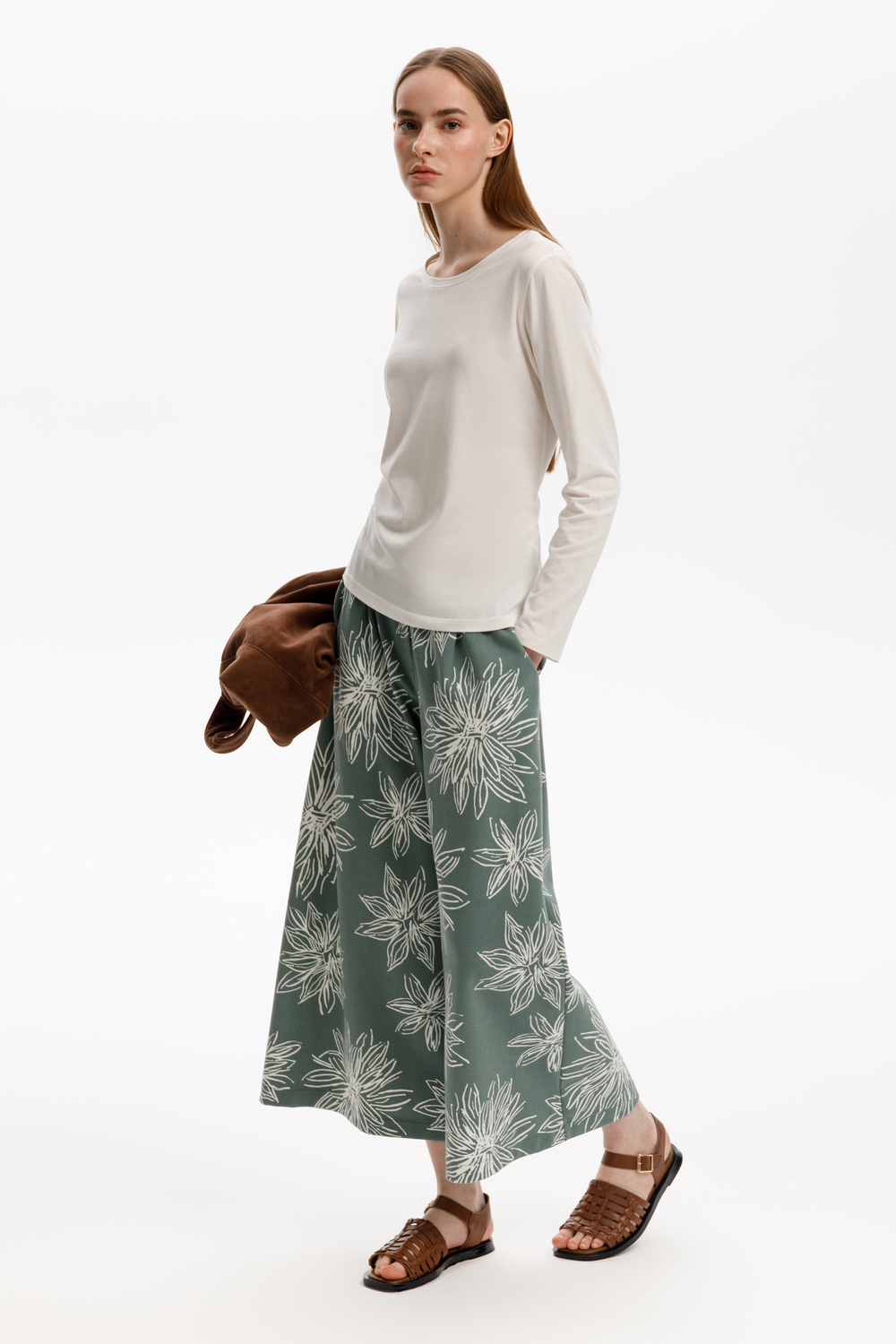 картинка Кюлоты из премиального трикотажа от магазина Одежда+