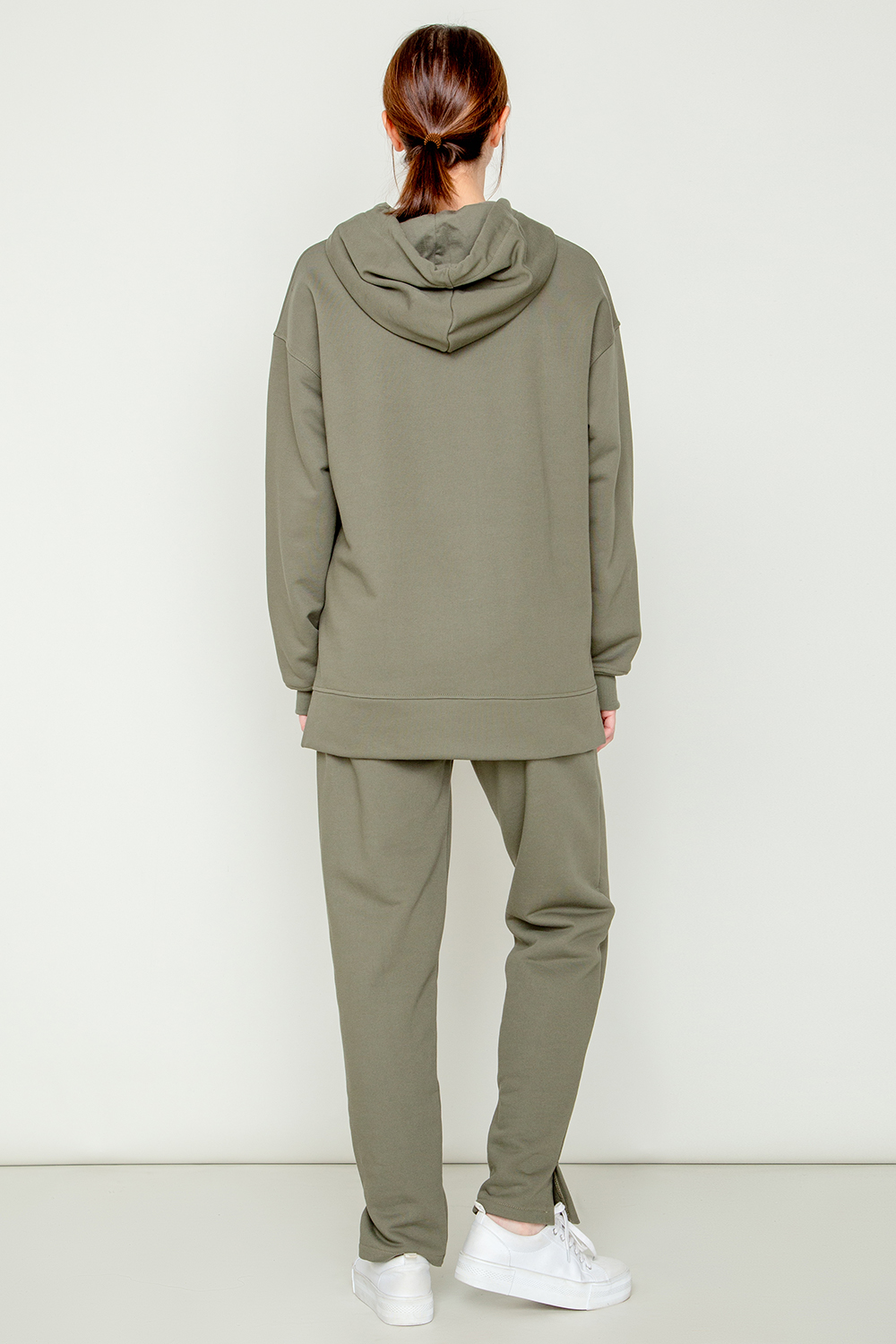 картинка Толстовка с капюшоном из петельчатого футера от магазина Одежда+