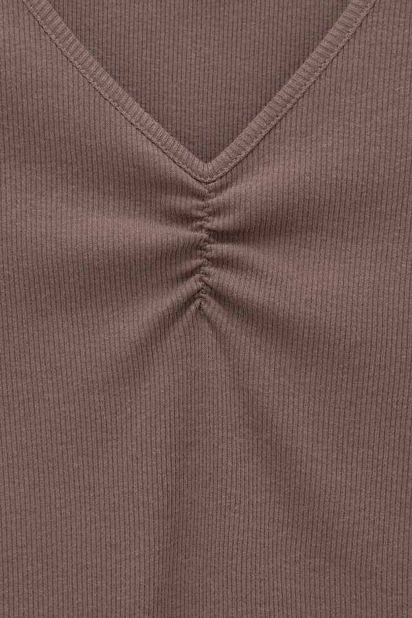 картинка Комплект из нежного хлопкового трикотажа в рубчик от магазина Одежда+