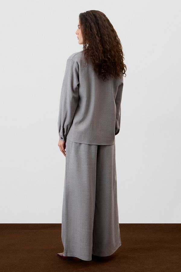 картинка брюки светло-серый от магазина Одежда+