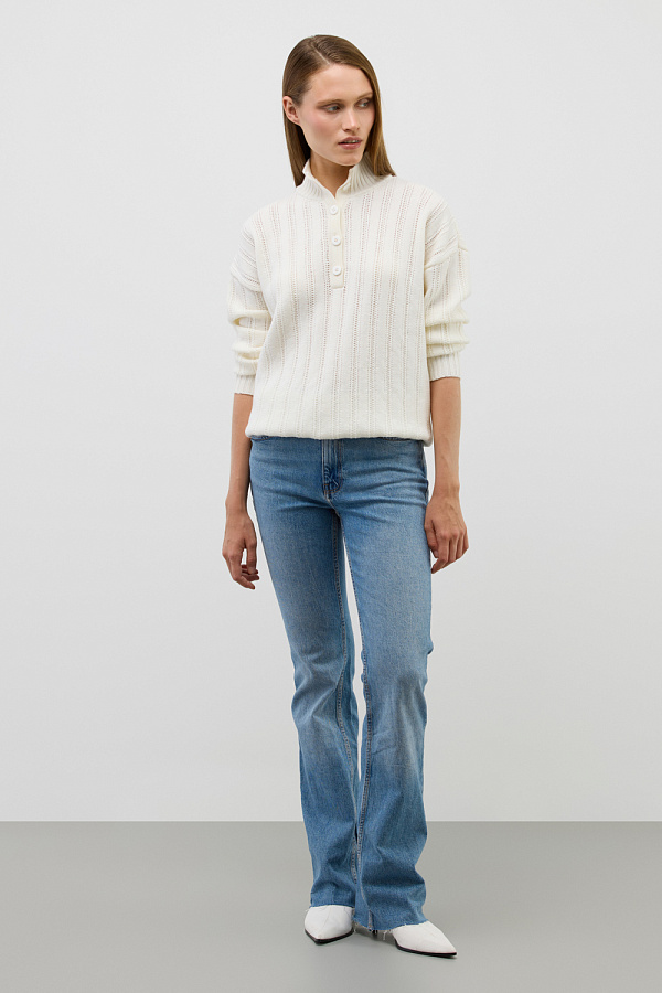 картинка Джемпер из 100% шерсти от магазина Одежда+