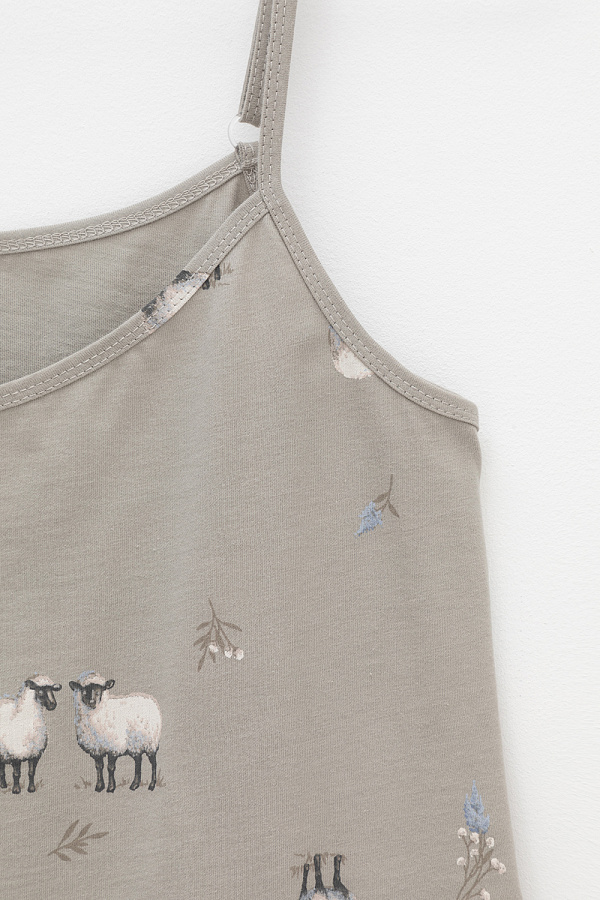 картинка Комплект топ и шорты из 100% хлопка от магазина Одежда+