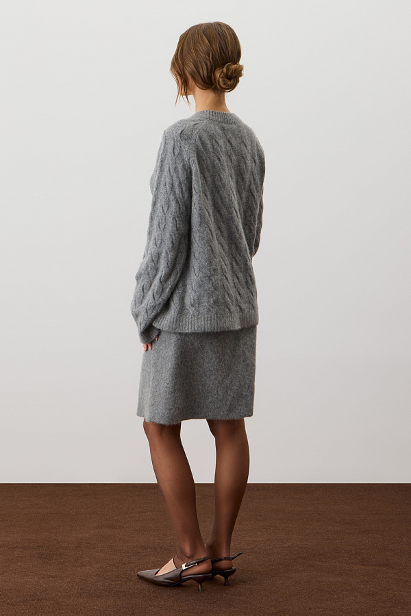 картинка Джемпер из шерсти лисы от магазина Одежда+