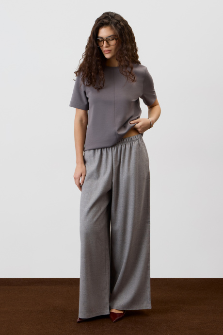 картинка брюки светло-серый от магазина Одежда+