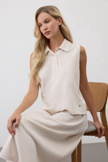 картинка Юбка из вафельного хлопка от магазина Одежда+