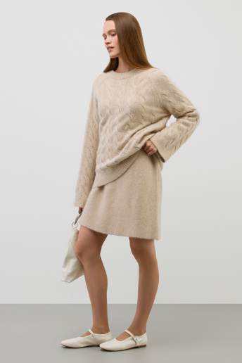 картинка Джемпер из шерсти лисы от магазина Одежда+