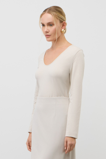 картинка Лонгслив из хлопка от магазина Одежда+