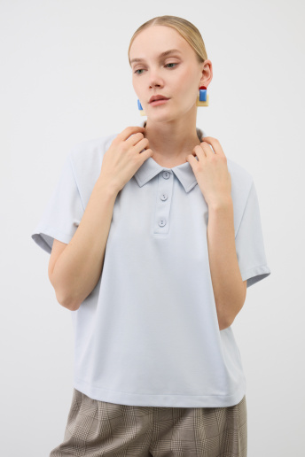 картинка Футболка-поло из премиального хлопка от магазина Одежда+