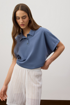 картинка Футболка-поло из премиального хлопка от магазина Одежда+