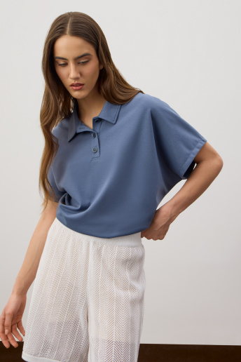 картинка Футболка-поло из премиального хлопка от магазина Одежда+