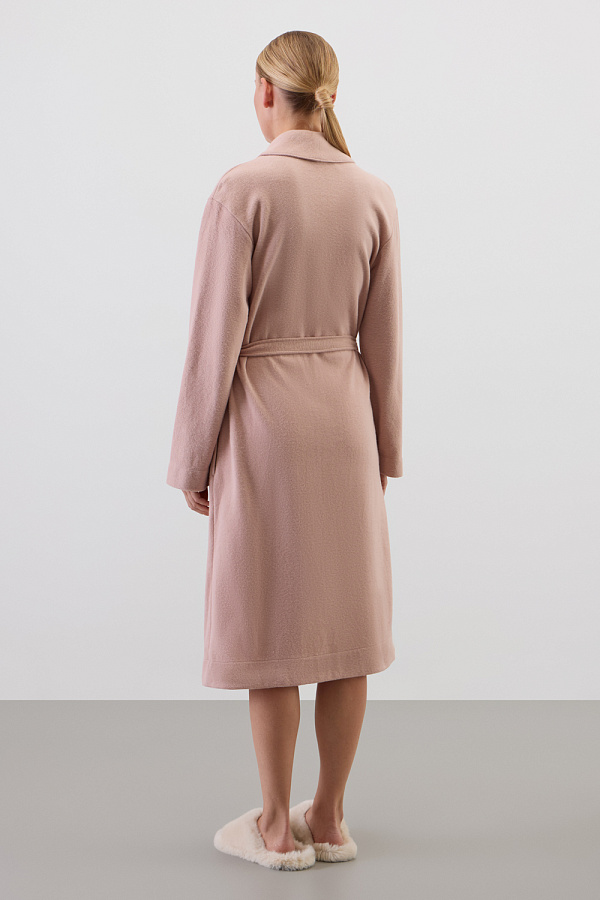 картинка Халат из 100% хлопка с пич эффектом от магазина Одежда+