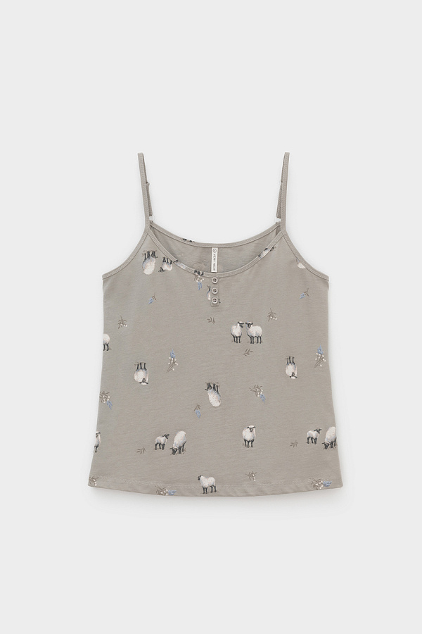 картинка Комплект топ и шорты из 100% хлопка от магазина Одежда+