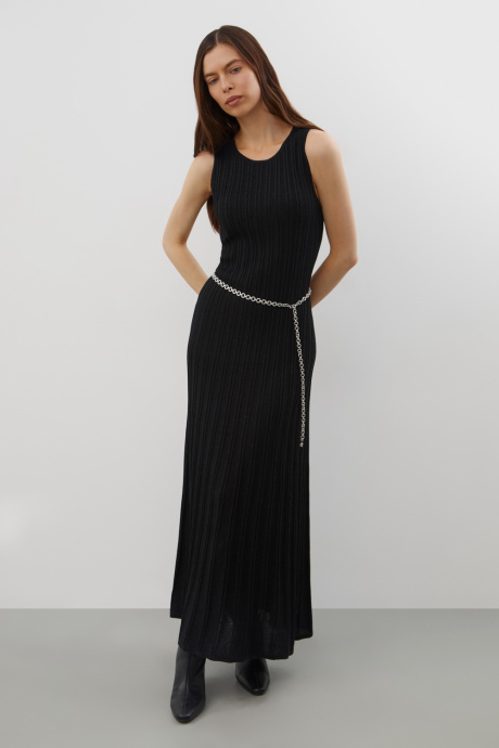 картинка Платье из вискозы с метанитом от магазина Одежда+