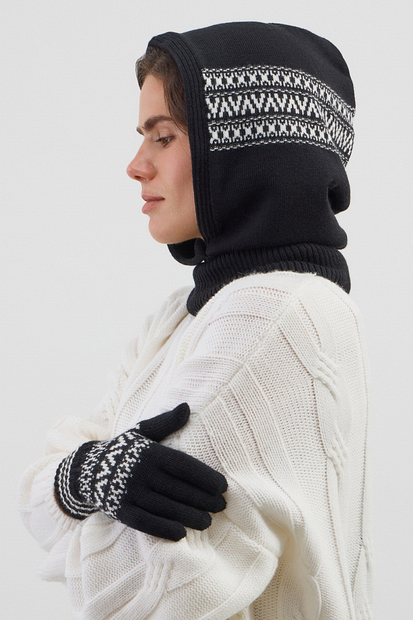 картинка Вязаный капор от магазина Одежда+