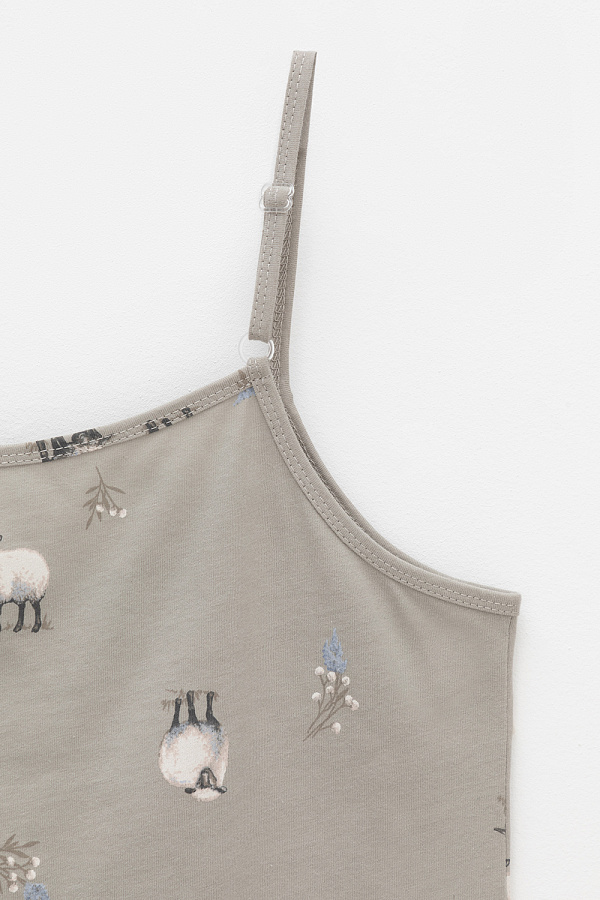 картинка Комплект топ и шорты из 100% хлопка от магазина Одежда+