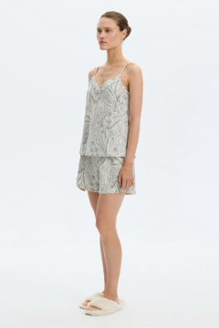 картинка Комплект топ и шорты из 100% хлопка от магазина Одежда+