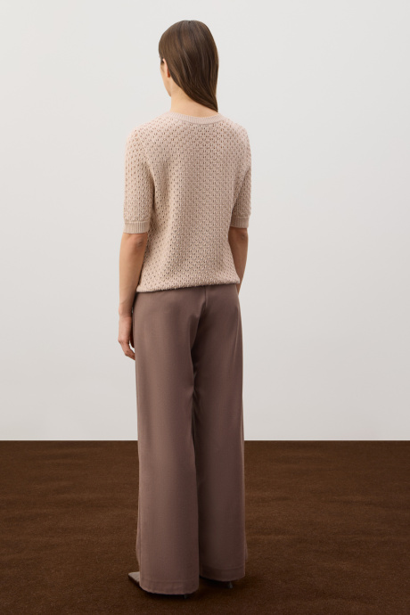 картинка Джемпер из итальянской пряжи с коротким рукавом от магазина Одежда+