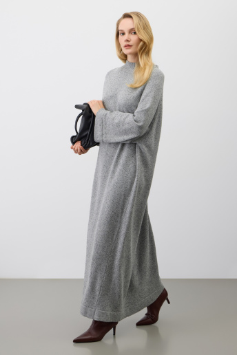 картинка Платье с мериносом и шелком от магазина Одежда+