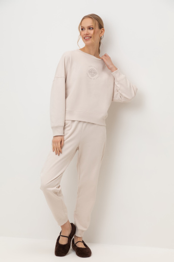 картинка Комплект толстовка и брюки из футера от магазина Одежда+