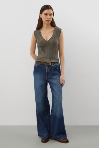 картинка Вязаный топ от магазина Одежда+