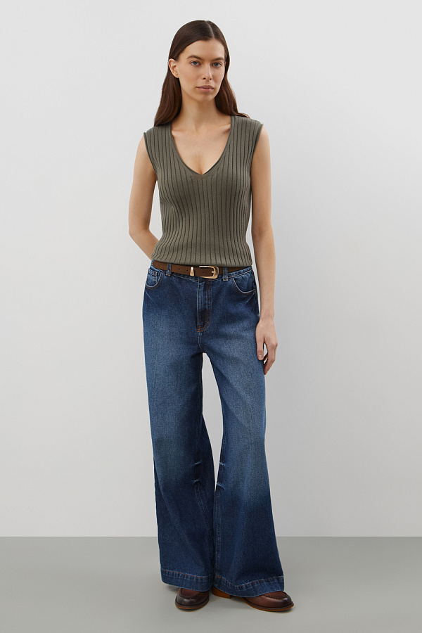 картинка Вязаный топ от магазина Одежда+