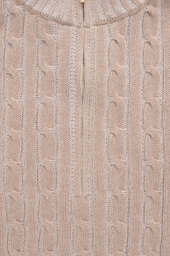 картинка Вязаный джемпер с воротником на молнии от магазина Одежда+