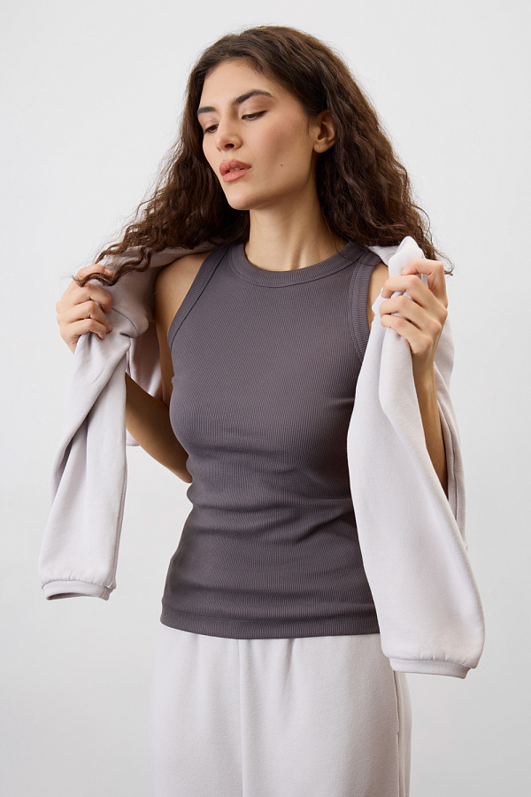 картинка Топ в рубчик от магазина Одежда+