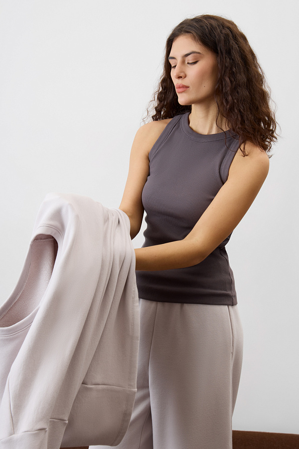 картинка Топ в рубчик от магазина Одежда+