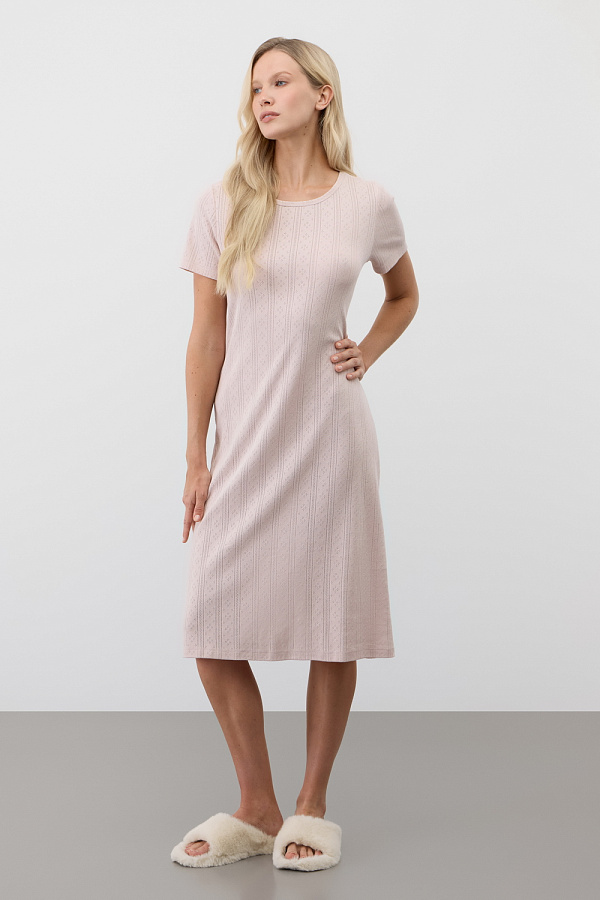 картинка Сорочка из ажурного хлопка от магазина Одежда+