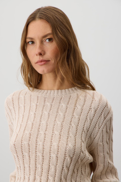 картинка Джемпер из хлопковой пряжи от магазина Одежда+