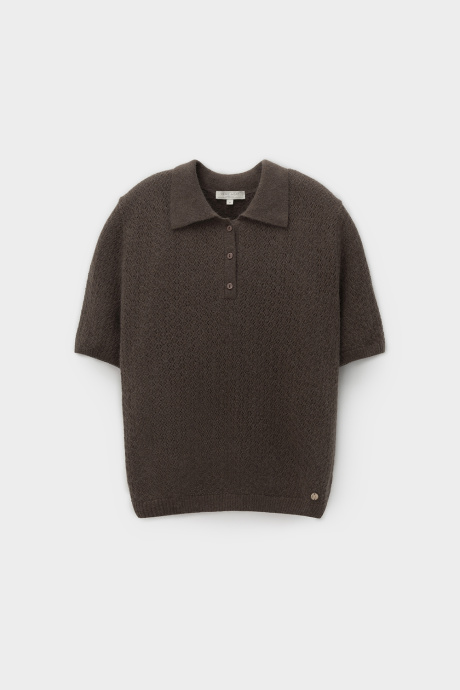 картинка Джемпер-поло с  шерстью енота от магазина Одежда+