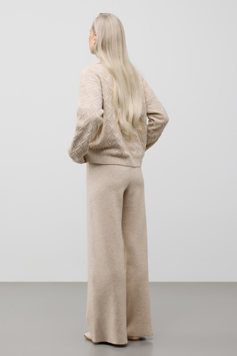 картинка Брюки из шерсти мериноса с кашемиром от магазина Одежда+