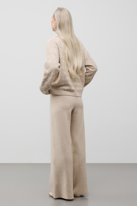 картинка Брюки из шерсти мериноса с кашемиром от магазина Одежда+