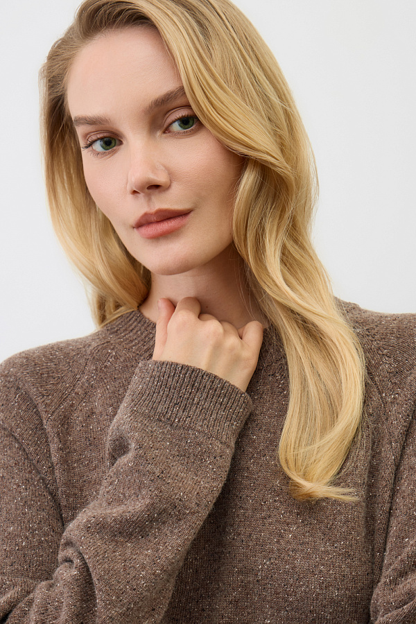 картинка Платье с мериносом и шелком от магазина Одежда+