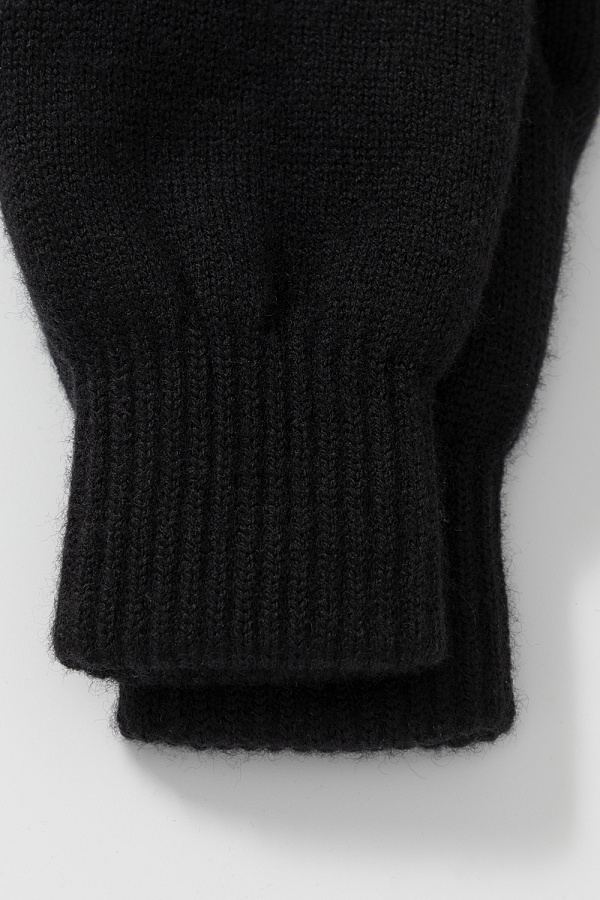 картинка Перчатки вязаные из полушерсти от магазина Одежда+