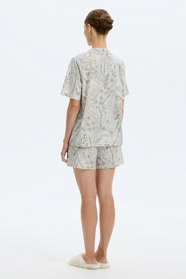 картинка Комплект рубашка и шорты из 100% хлопка от магазина Одежда+