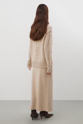 картинка Джемпер с мериносом и кашемиром от магазина Одежда+