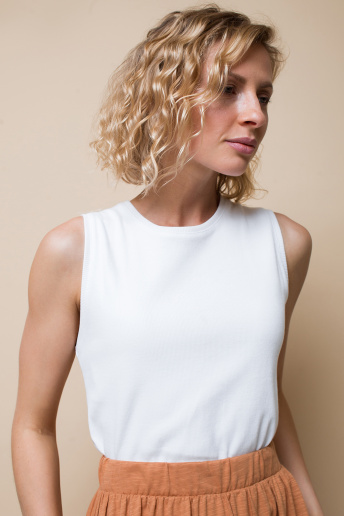 картинка Топ в рубчик от магазина Одежда+