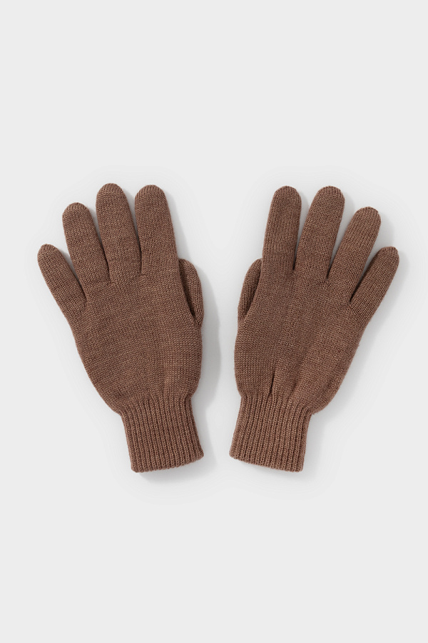 картинка Перчатки вязаные из полушерсти от магазина Одежда+