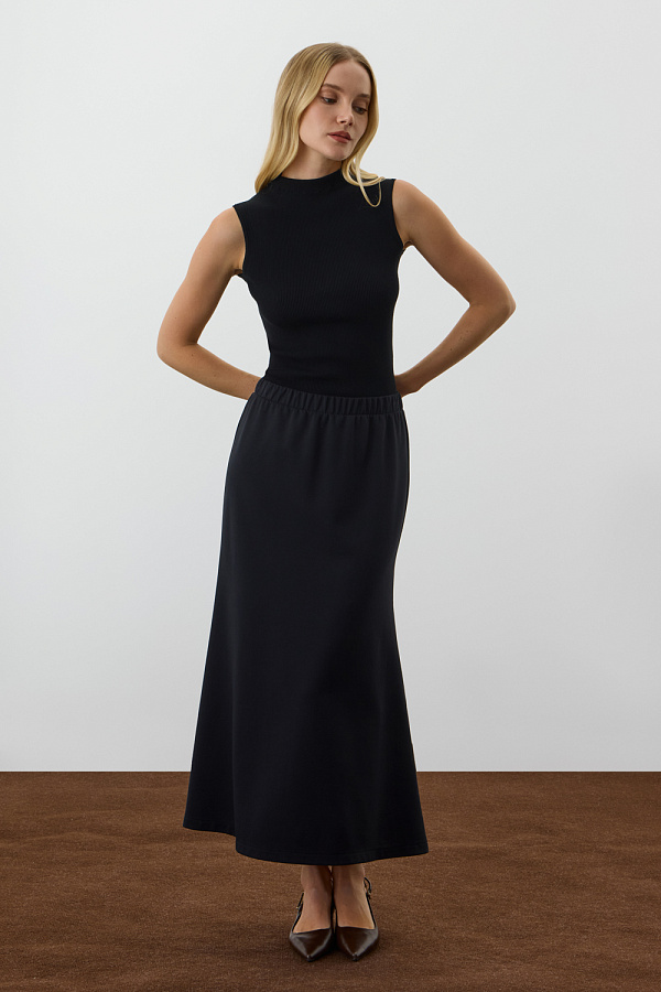 картинка Юбка из премиального трикотажа от магазина Одежда+