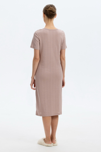 картинка Сорочка из ажурного хлопка от магазина Одежда+