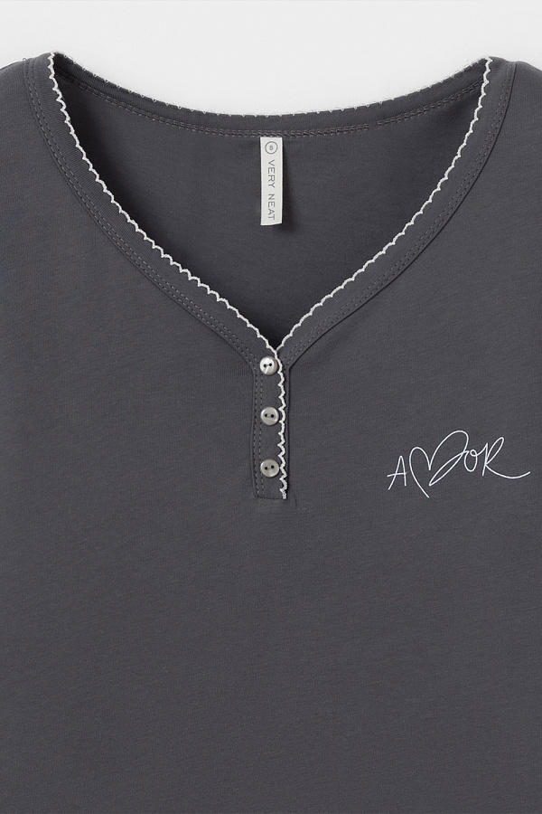 картинка Комплект лонгслив и брюки из гребенного хлопка от магазина Одежда+