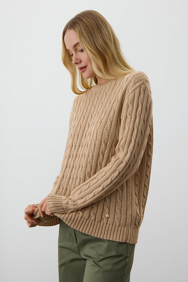 картинка Джемпер из хлопковой пряжи от магазина Одежда+