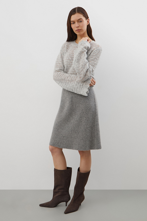 картинка джемпер св.серый меланж от магазина Одежда+