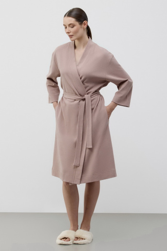 картинка Халат из 100% вафельного хлопка от магазина Одежда+