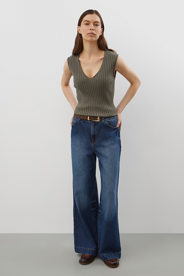 картинка Вязаный топ от магазина Одежда+