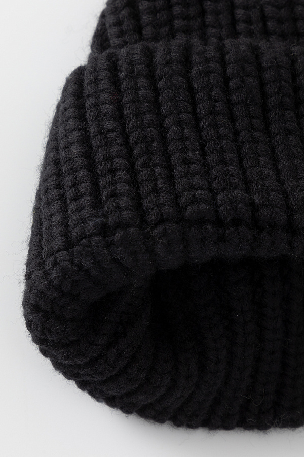 картинка Шапка вязаная с отворотом от магазина Одежда+